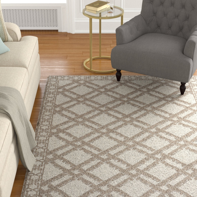 Kohut Geometric Indoor / Outdoor Rug, Rectangle 3'11" x 5'6"