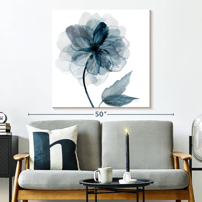 Harnek Floral Indigo Bloom I