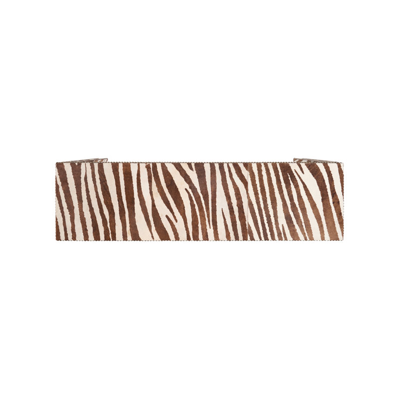 Zebra Console Table