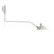 Varun Single Light Iron Dimmable Plug-in Swing Arm Sconce