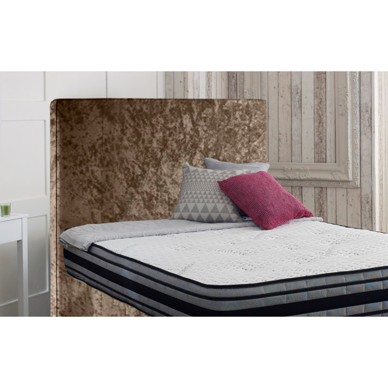 Welsh Upholstered Headboard, Small Single (2'6), Brown