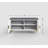 Rannie Modern Wide End Table With Cushioned Top And Cabinet Storage