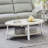 Hansmeier Solid Wood Top Coffee Table-727225515