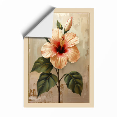 Hibiscus Study Botanical - Print