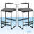 Damary Upholstered Faux Leather Counter Stool-2070422080
