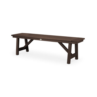 Rustic Farmhouse 60" Backless Bench