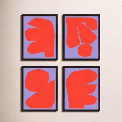 Akita "Module Minimalism" 4-Piece Print Set