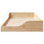 Floor Bed Frame Solid Pine Wood-874312383-874312352