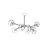 6 - Light Black Sputnik Pendant