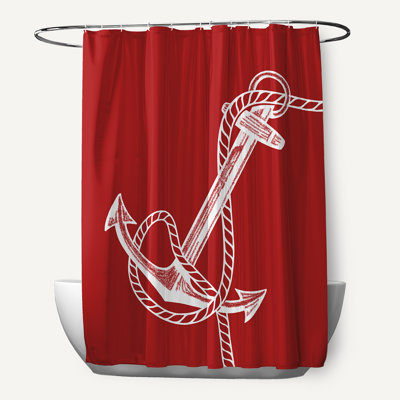 Rideau de douche Anchored