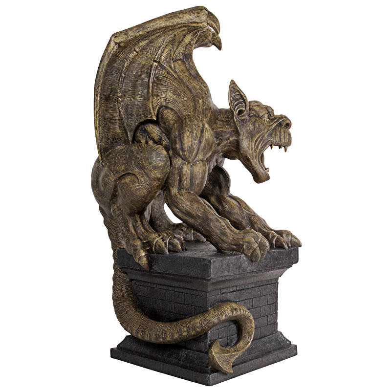 Cathedral Gothic Chimera Gargoyle Statue