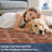 Modern Machine Washable Area Rugs Diamond Floor Mats with Non-Slip Backing, Non-Shedding Floral Print Accent Rug, Foldable Soft Low Pile Indoor Carpet-856637720
