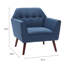 Fauteuil rembourré en lin 30,3 po Kristiona-86817072