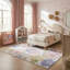 Tapis à motif floral rose / mauve pour enfant 7 pi x 10 pi (6 pi 7 po x 9 pi 6 po) Bloom Branch-1003457349