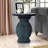 24.1'' H Gray Pineapple Outdoor Side Table