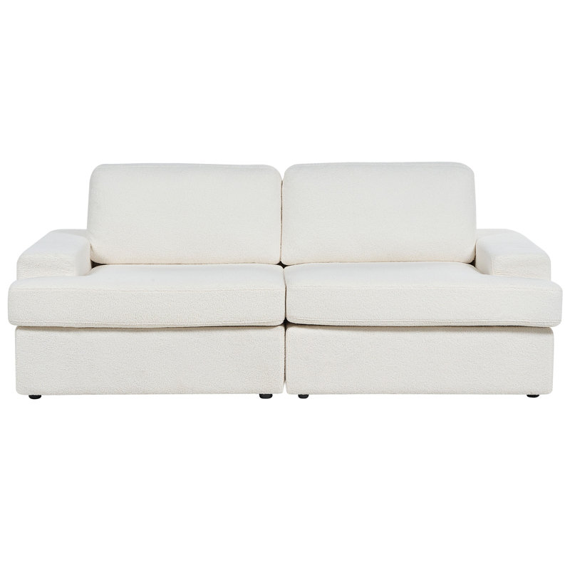 Quantravious 3 Seater Sofa, White
