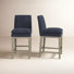 Tabouret de comptoir rembourré H 26 po Bethea (ensemble de 2)