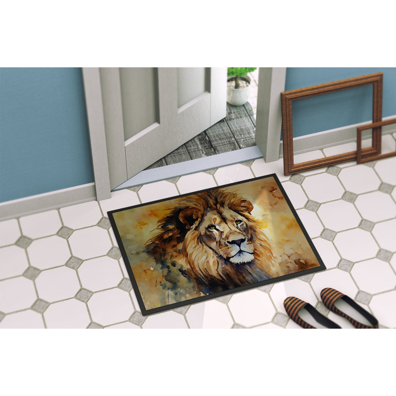 Luat Non-Slip Doormat, l 24 po x L 36 po