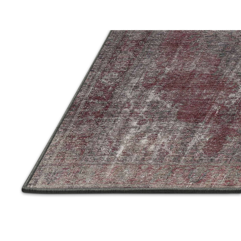 Tapis traditionnel brun / noir Sion, Rectangle 5 pi x 7 pi
