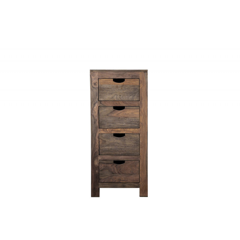 Nature Solid Wood 45cm W 4 - Drawer Chest of Drawers