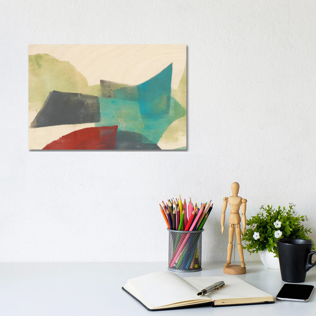 Ship Shape II by Jennifer Goldberger - Wrapped Canvas Painting