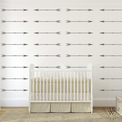 Abstract Non-Wall Damaging Wall Decal