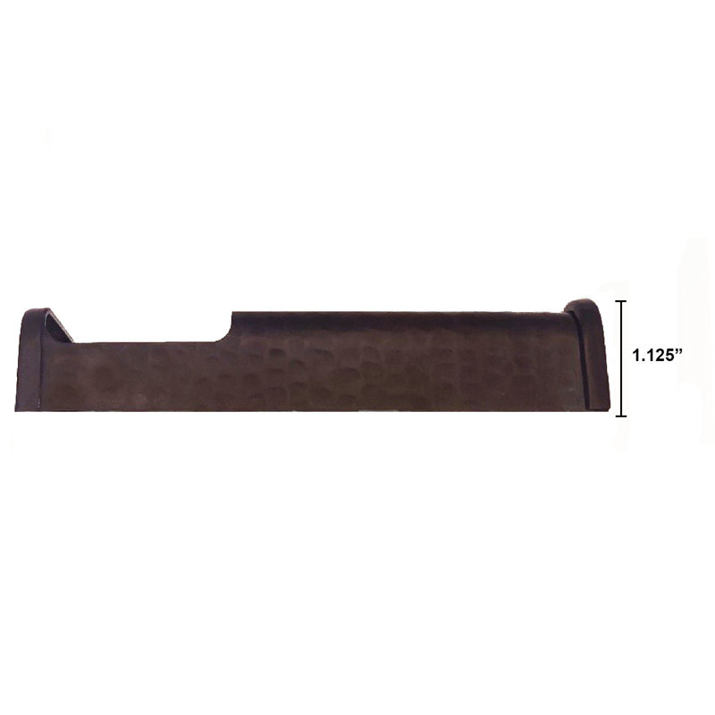 Housse de sonnette martelée pour vidéo (compatible avec Ring 2nd Gen), Bronze huilé
