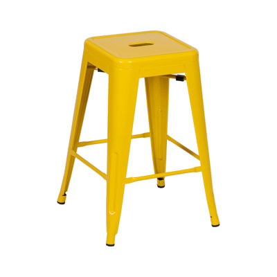 Andreyah Counter Stool with Metal Frame