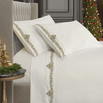 Noelle - Sheet King 4Pc. Sheet Set