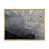 Toile avec cadre flottant or