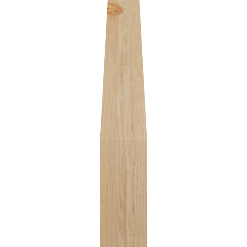 Attelle de genou olympique, Sapin de Douglas, H 22 po x l 3,5 po x P 14 po, Attelle lisse