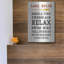 «Cabin Life VI Neutral» par Sue Schlabach, art mural en métal-2079835290