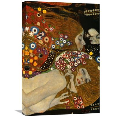 " Sea Serpents V (right) " by Gustav Klimt