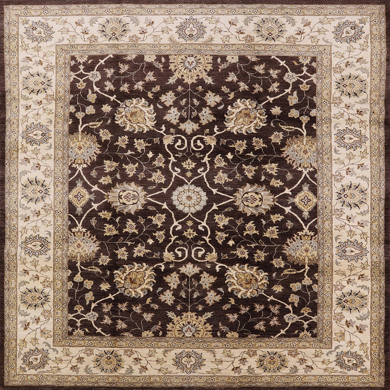 Arayig Oriental Indoor Rug, Square 3'