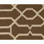 Flatweave Wool Area Rug in Espresso-1495143949