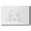 Toile tendue avec châssis Lazy Dog III-1690991122