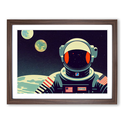 Solo Astronaut - Single Picture Frame Print