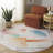 Nichalous Performance Machine Washable Geometric Rug-363998148