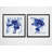 " Blue Ice Iris " 2 - Pieces Painting Print-27609832