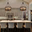 Lustre tambour 5 lumières Darsie