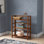 Bibliothèque étagère en bois massif Jil H 34 po x l 27,5 po