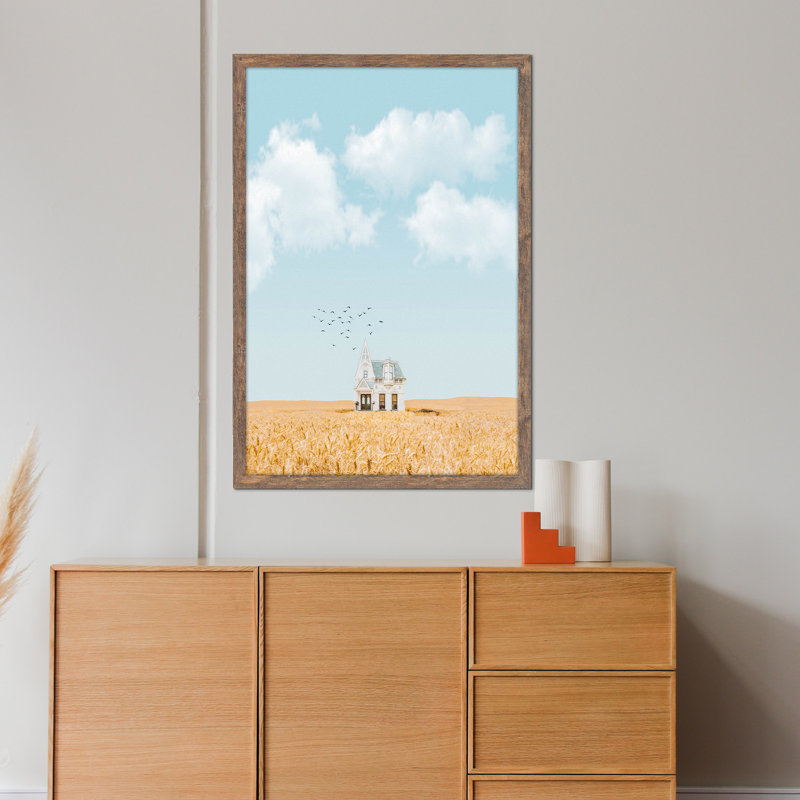 Khazeema Poster Frame 24x36 Brown Picture Frame