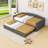Twin Upholstered Daybed with Pop Up Trundle-438260044