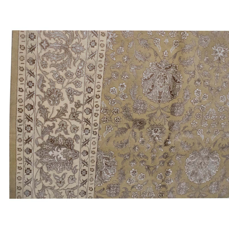 Oriental Area Rug in Gold