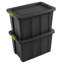 Bac de rangement empilable Sterilite Latching Tuff1 avec couvercle à loquet-104713200-104713202