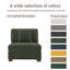 Upholstered Corduroy Armless-600771193