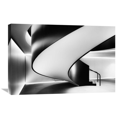 Staircase , Canvas Wall Art Staircase - Wrapped Canvas Graphic Art