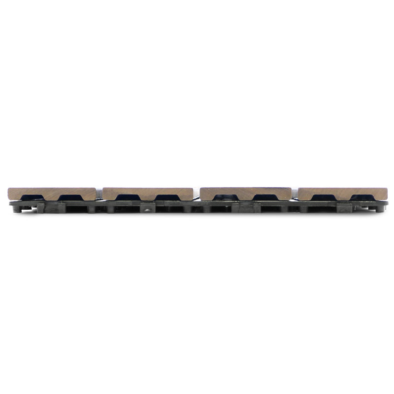1 ft. x 1 ft. Composite Deck Tile (12 per Case), Brown
