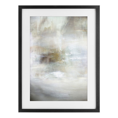 Soft Haze of Subtle Light Framed Print Under Glass, design by Hope Bainbridge