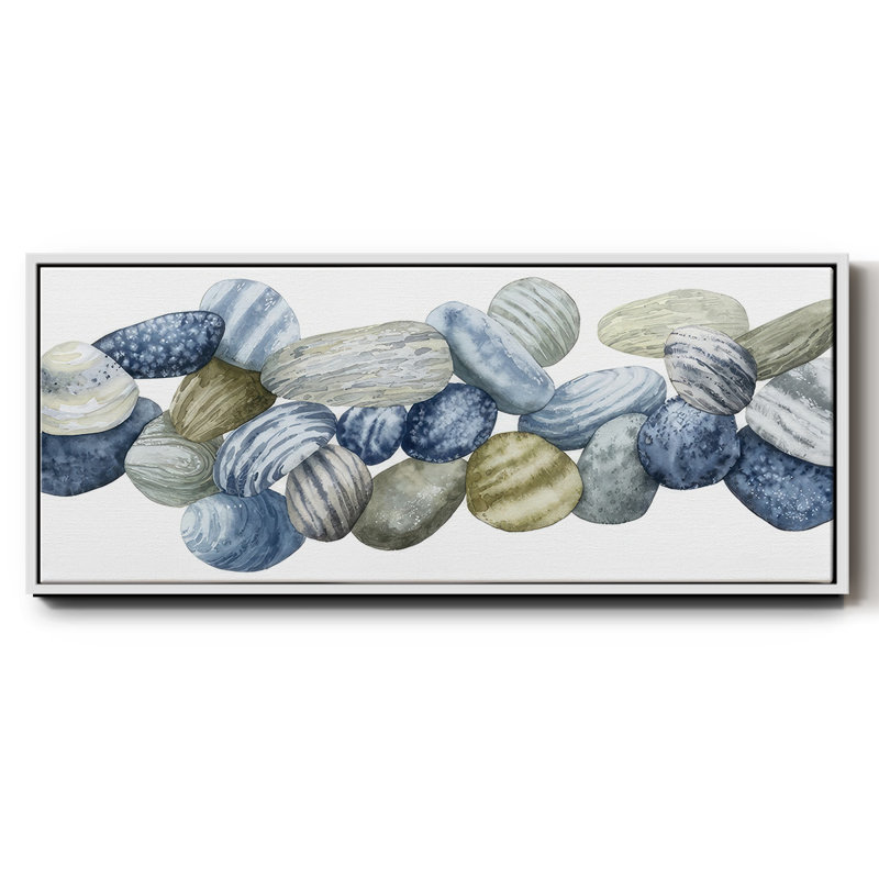 Found Pebbles III - Toile encadrée